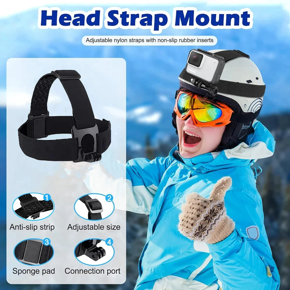 Action Camera Strap Kit