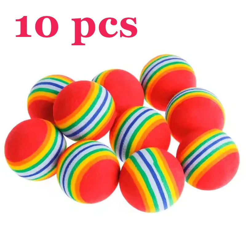 Rainbow EVA Chew Balls