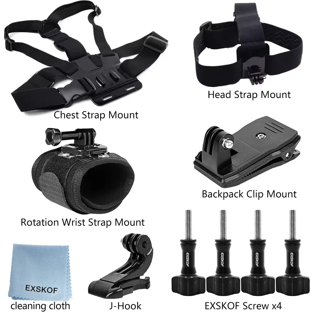 Action Camera Mount Kit