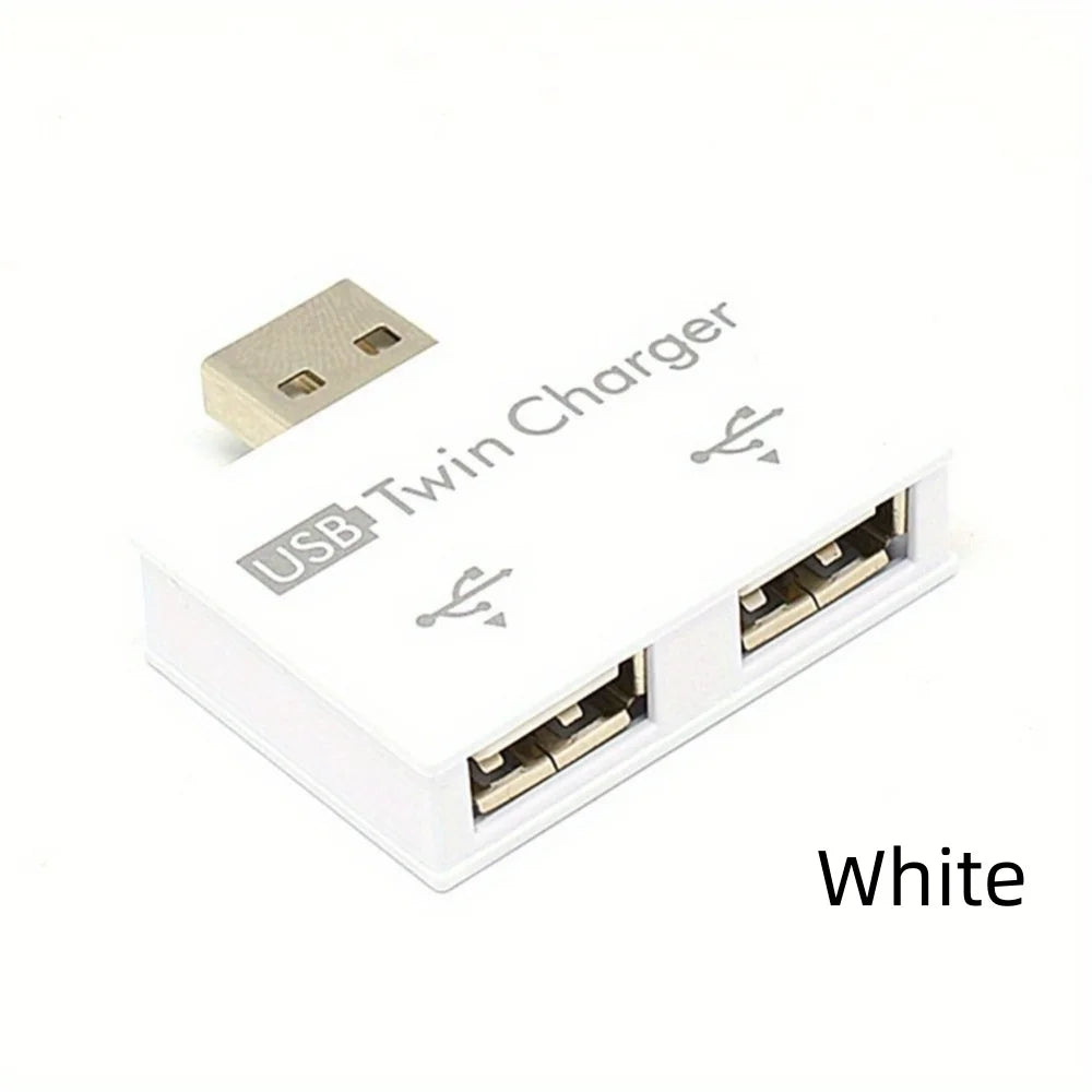 USB 2-Port Splitter Hub