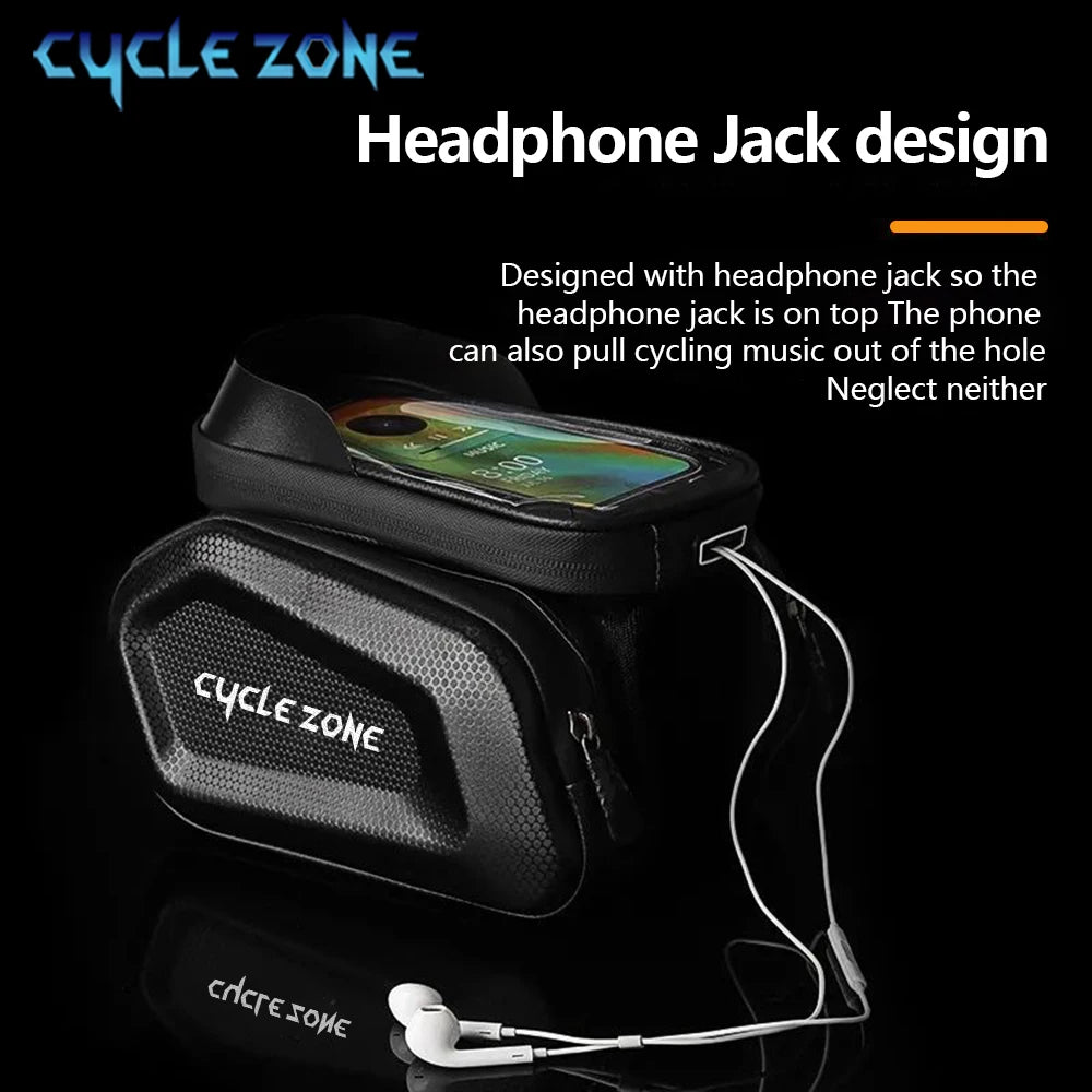 Touchscreen Bike Frame Bag