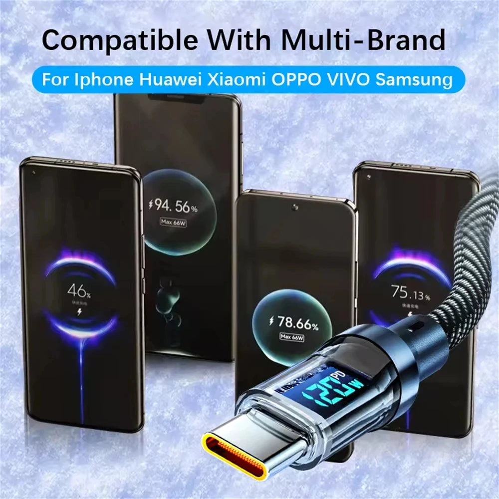LED Display Fast Charging Cable