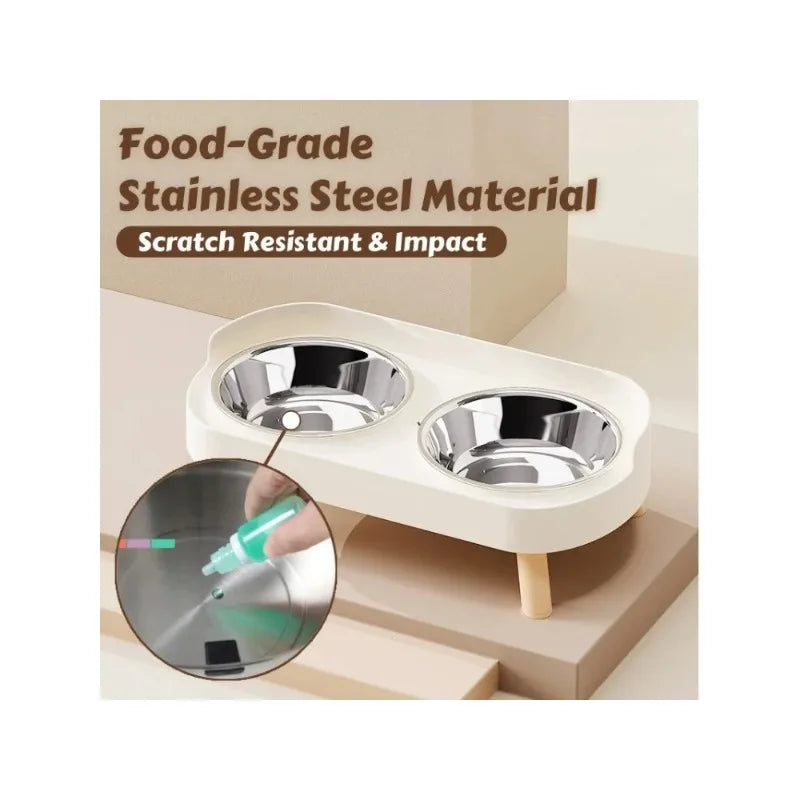 Dual Bowl Feeding Station