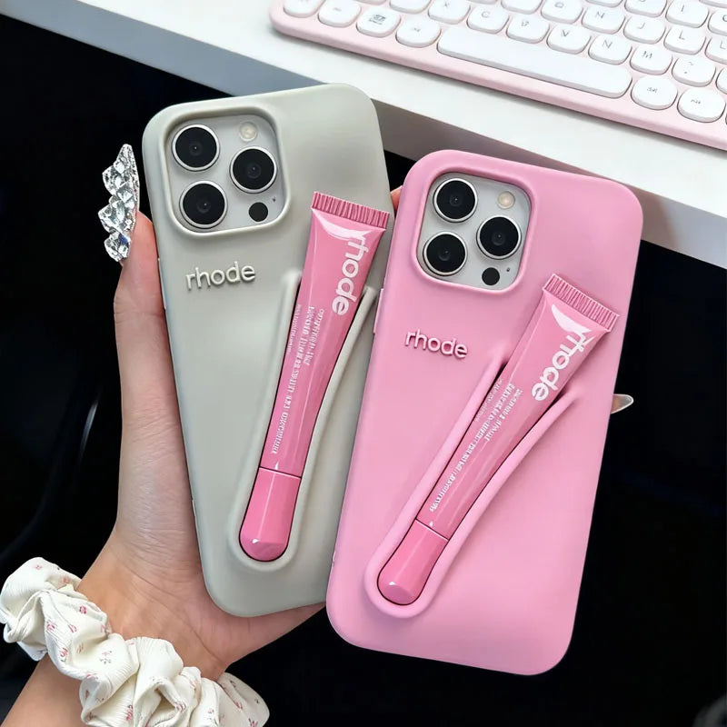 Lip Gloss Silicone iPhone Case