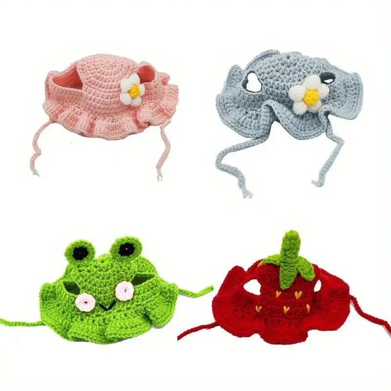 Knitted Pet Hat